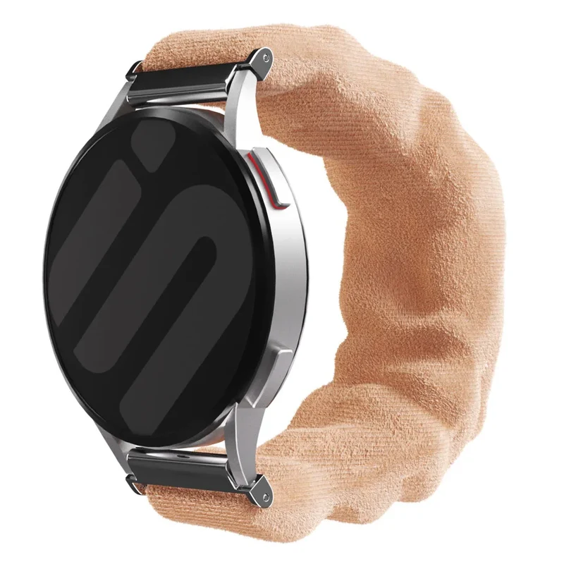 Garmin Vivoactive 4s Scrunchie Armband (Beige)