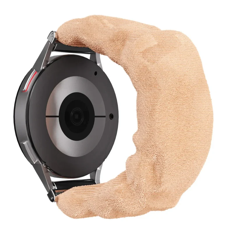 Garmin Vivoactive 4s Scrunchie Armband (Beige)