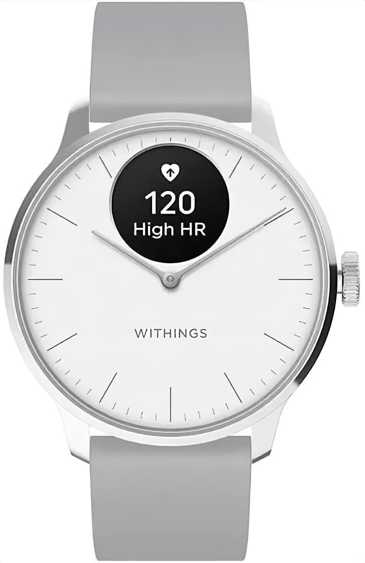 Withings ScanWatch WITHINGS-SCANWATCH Uhr • Gesundheits-Smartwatch • Langlebiger Akku