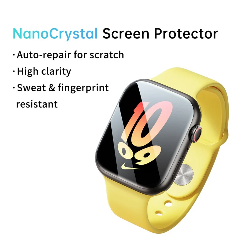 2Pcs BASEUS Apple Watch SE 2022 (44mm) screen protector