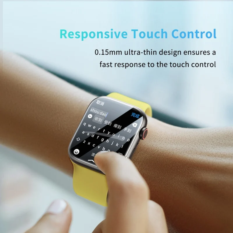 2Pcs BASEUS Apple Watch SE 2022 (44mm) screen protector