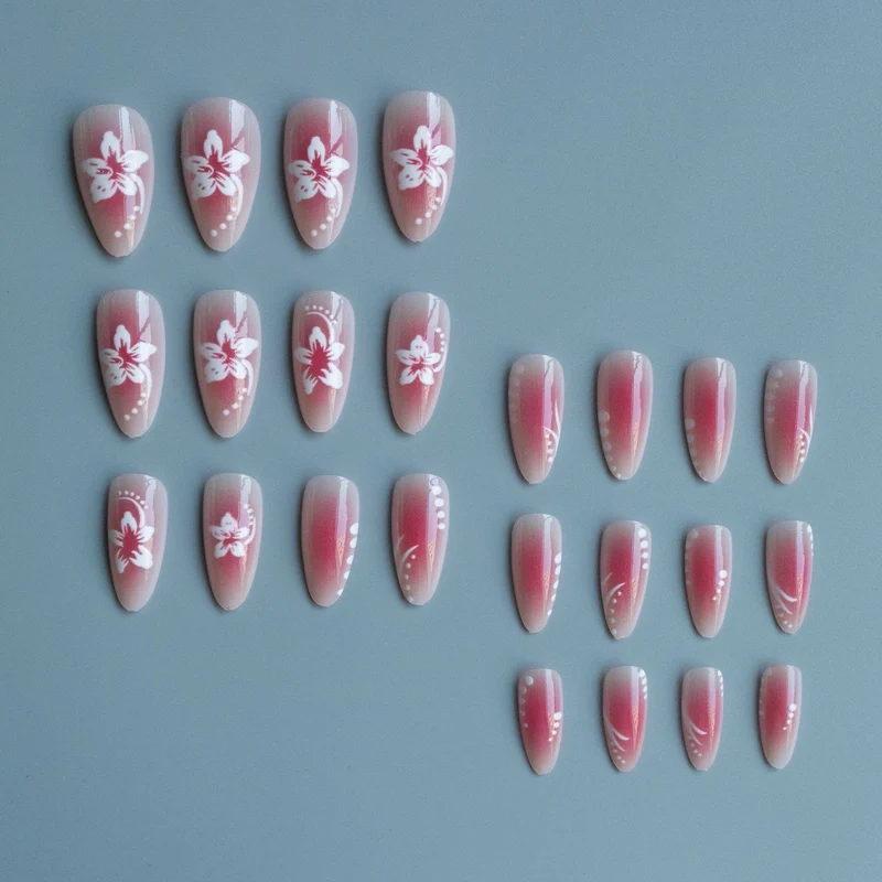 Premium Floral Gel Nagelkunst