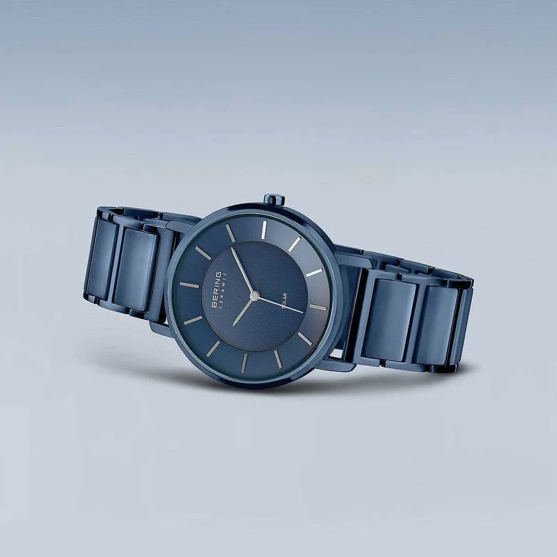 Bering Slim Solar 19535-797 Damenuhr • Solar-Antrieb • Kratzfestes Saphirglas