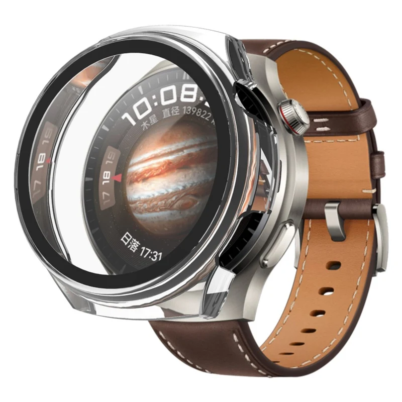 Huawei Watch 4 Pro protective cover with tempered glass