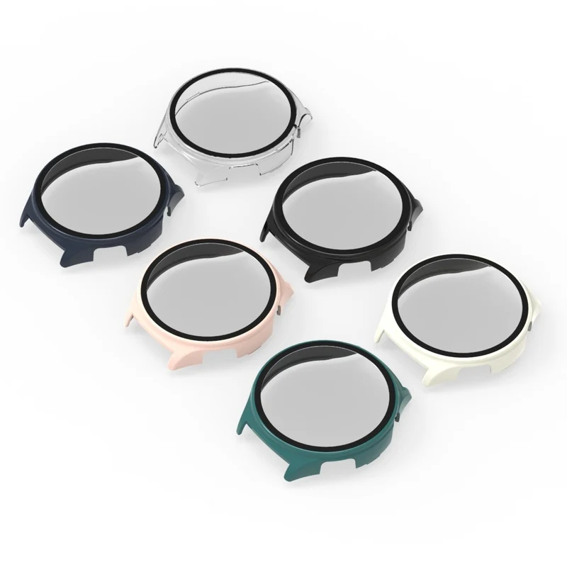 Huawei Watch 4 cover with tempered glass screen protector