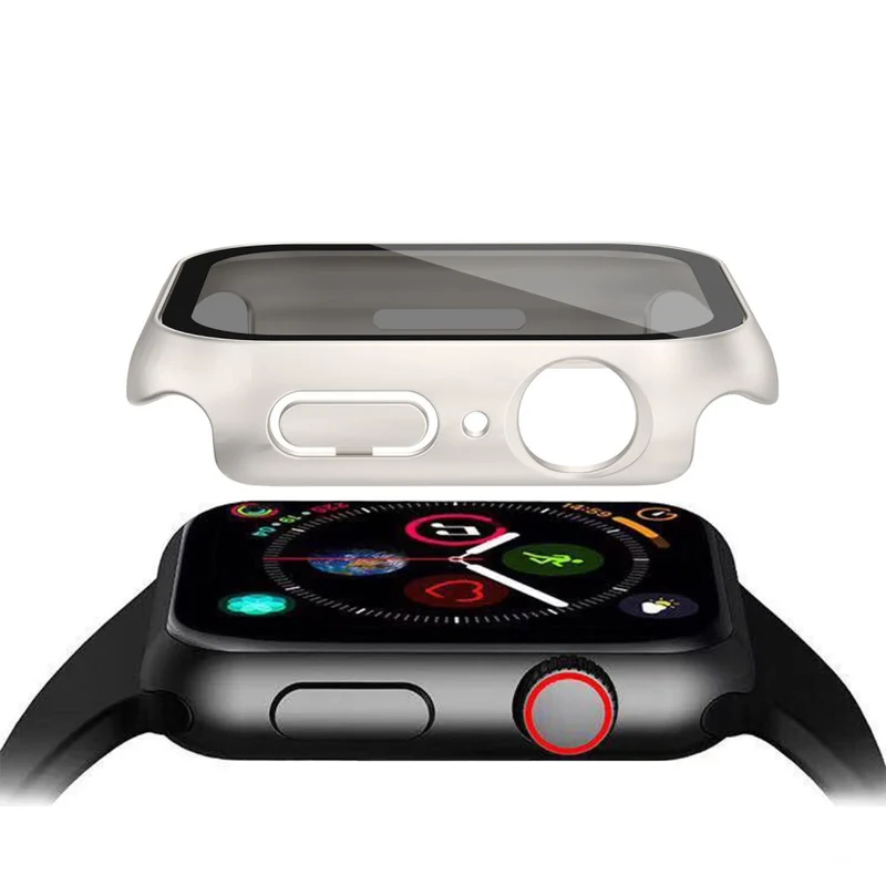 Apple Watch Series 8 (45mm) cover with tempered glass