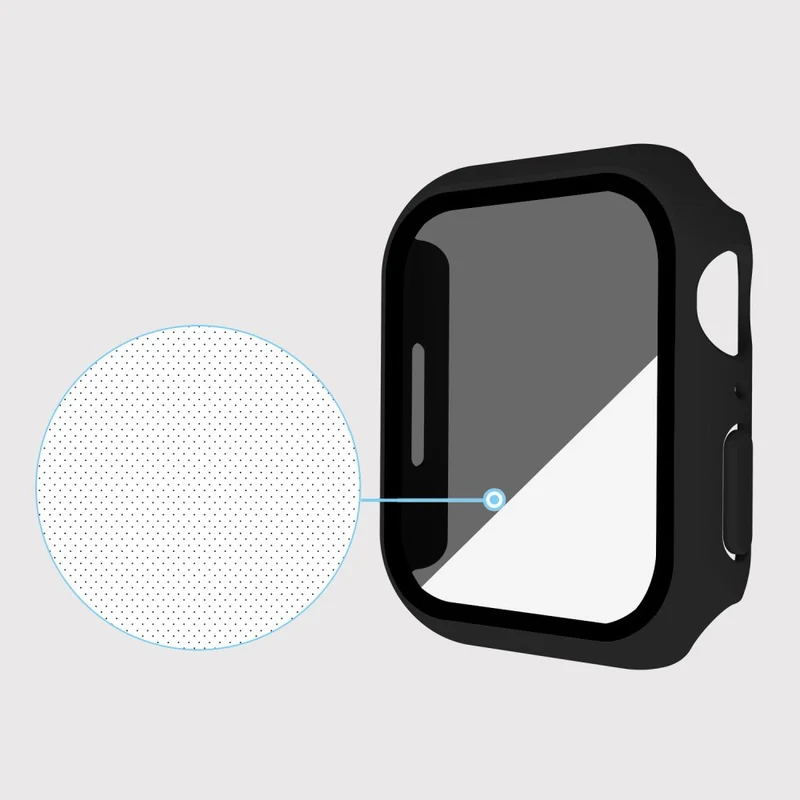 Apple Watch SE 2022 (44mm) cover with tempered glass