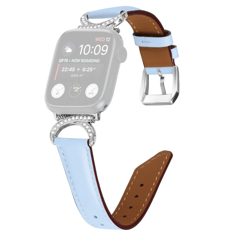 Super Süß Apple Smartwatch Echtes Leder Universell Armband