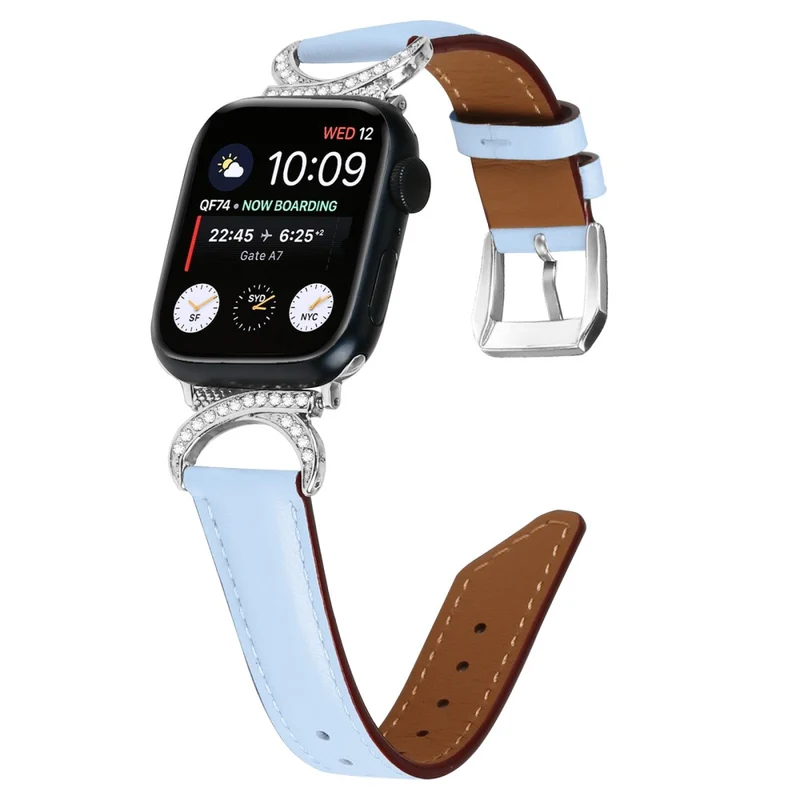 Super Süß Apple Smartwatch Echtes Leder Universell Armband