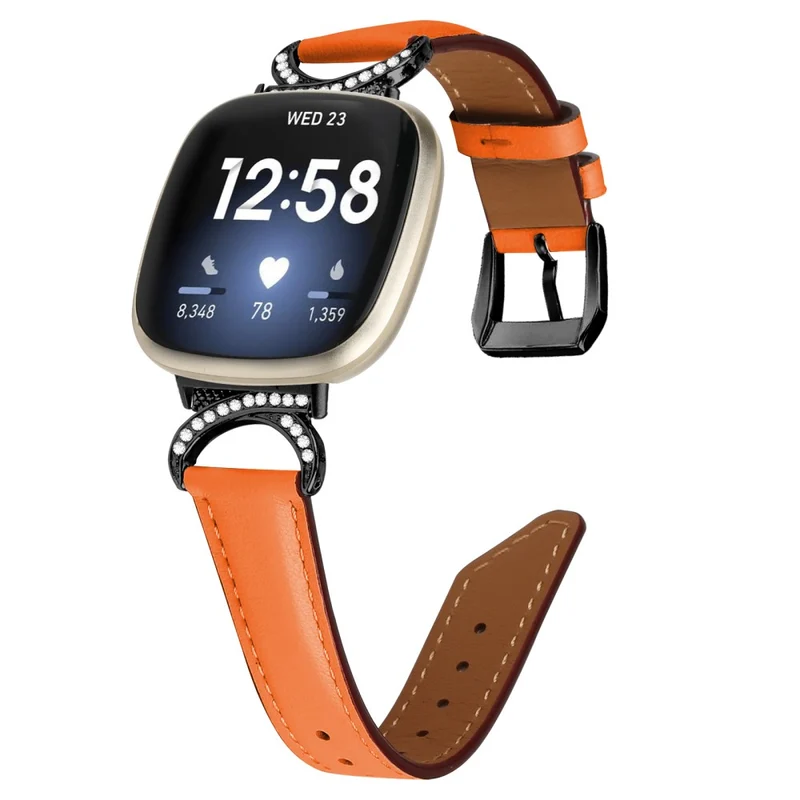 Bequem Fitbit Smartwatch Kunstleder Universell Armband