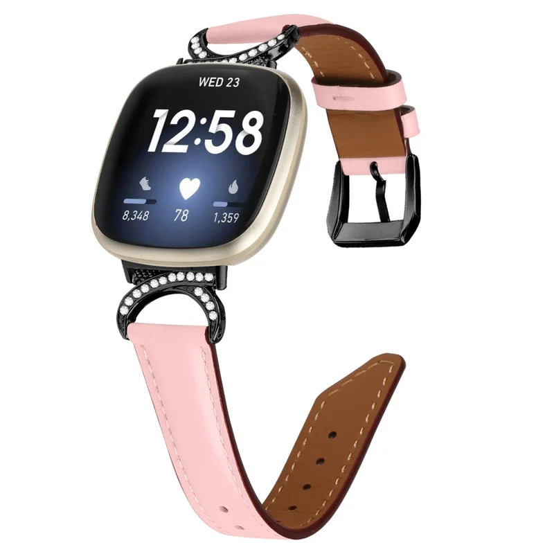 Bequem Fitbit Smartwatch Kunstleder Universell Armband