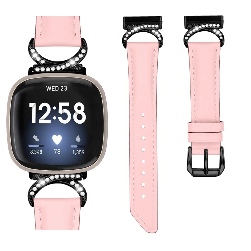 Bequem Fitbit Smartwatch Kunstleder Universell Armband