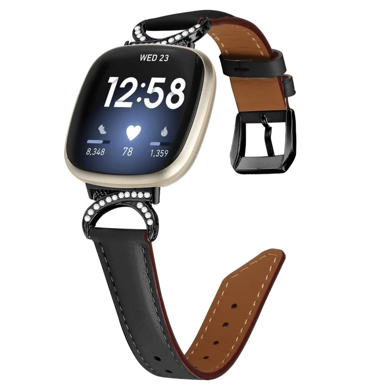 Bequem Fitbit Smartwatch Kunstleder Universell Armband