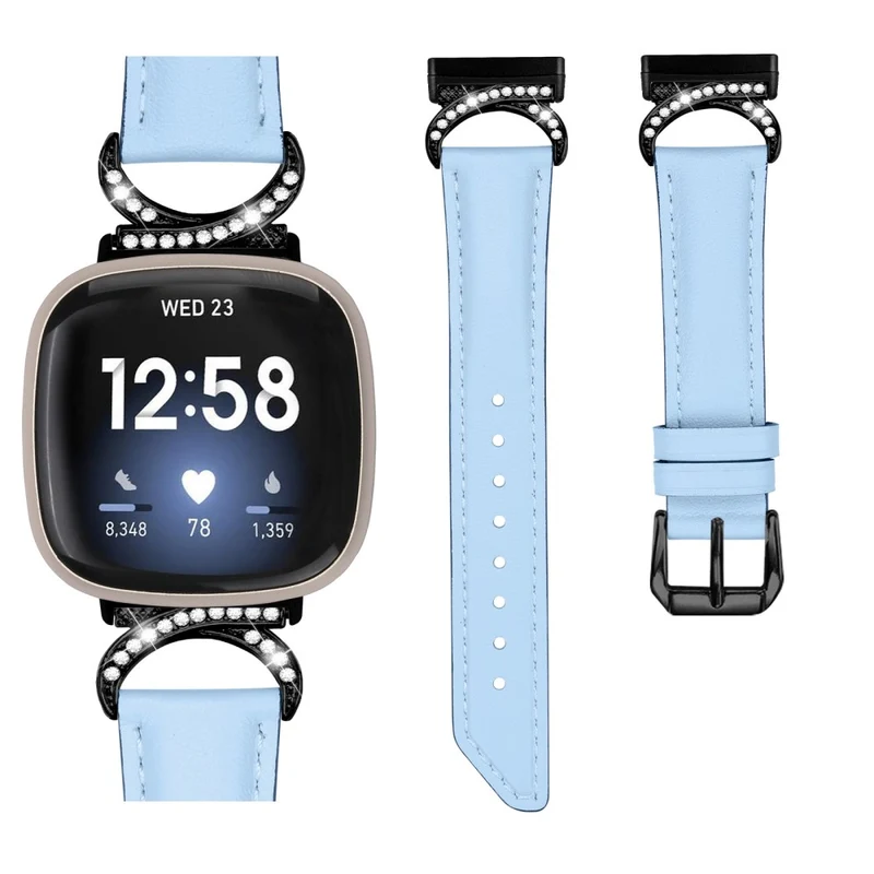 Bequem Fitbit Smartwatch Kunstleder Universell Armband