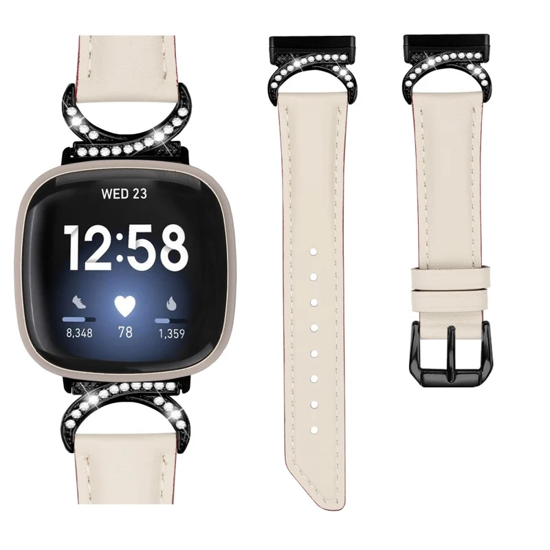 Bequem Fitbit Smartwatch Kunstleder Universell Armband