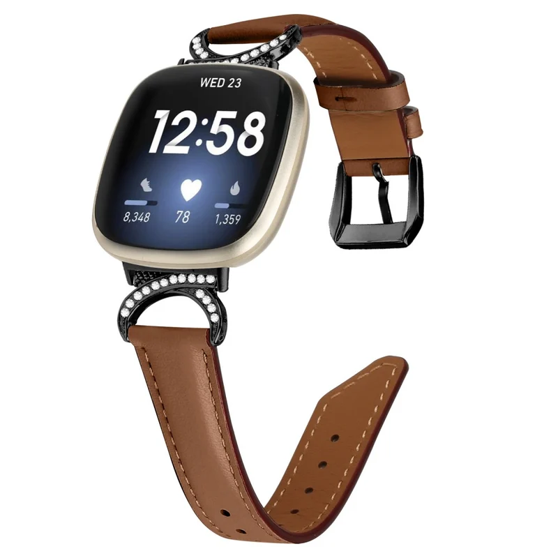 Bequem Fitbit Smartwatch Kunstleder Universell Armband