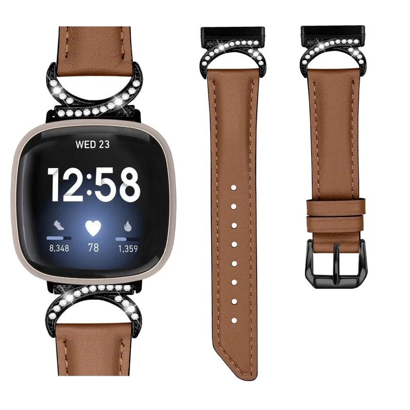 Bequem Fitbit Smartwatch Kunstleder Universell Armband
