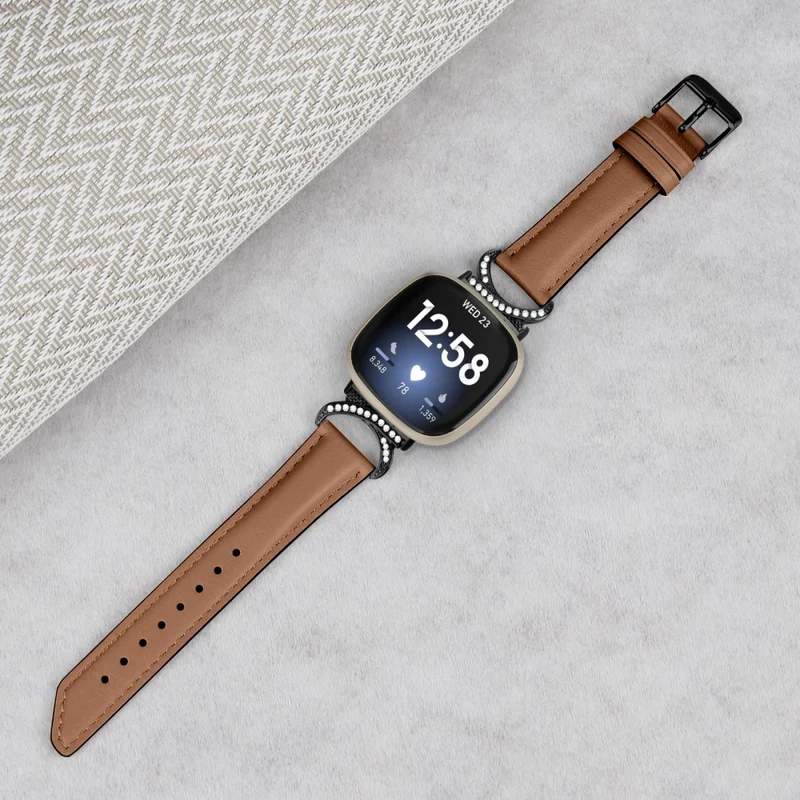 Bequem Fitbit Smartwatch Kunstleder Universell Armband