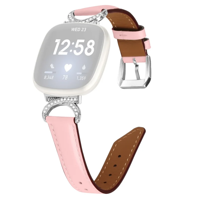 Klassisch Fitbit Smartwatch Kunstleder Universell Armband
