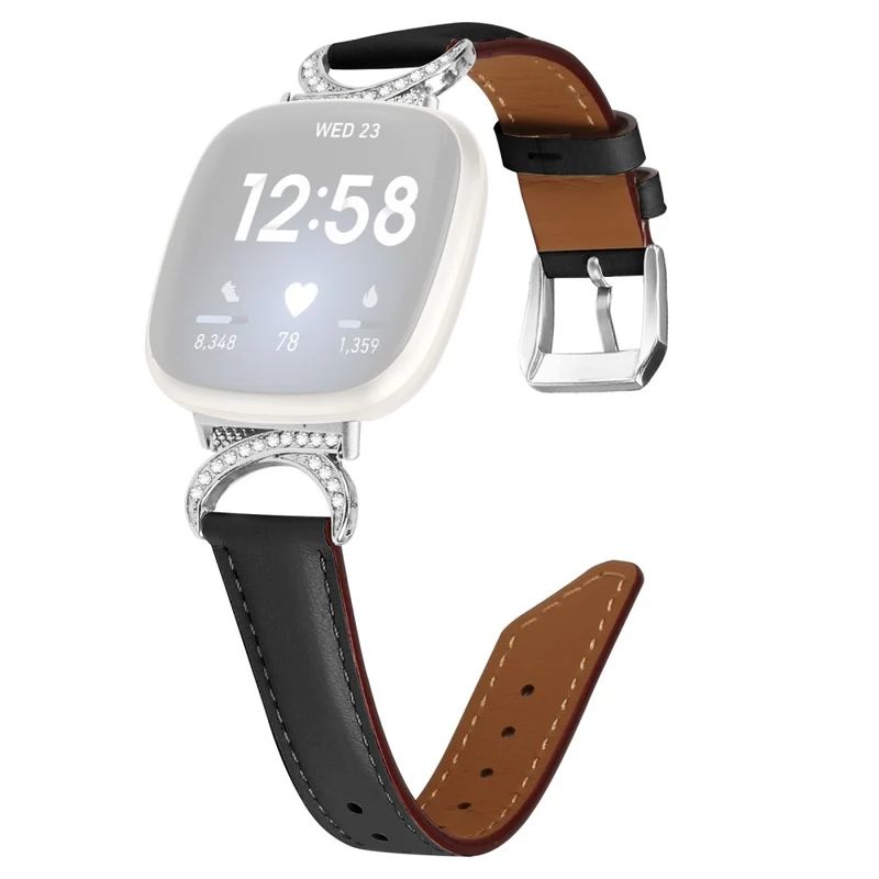Klassisch Fitbit Smartwatch Kunstleder Universell Armband