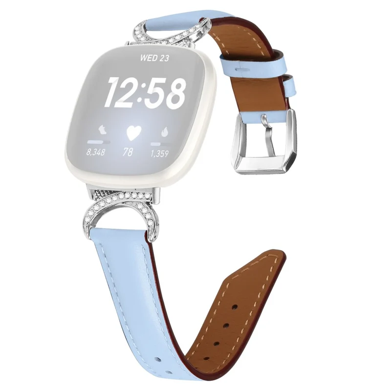 Klassisch Fitbit Smartwatch Kunstleder Universell Armband