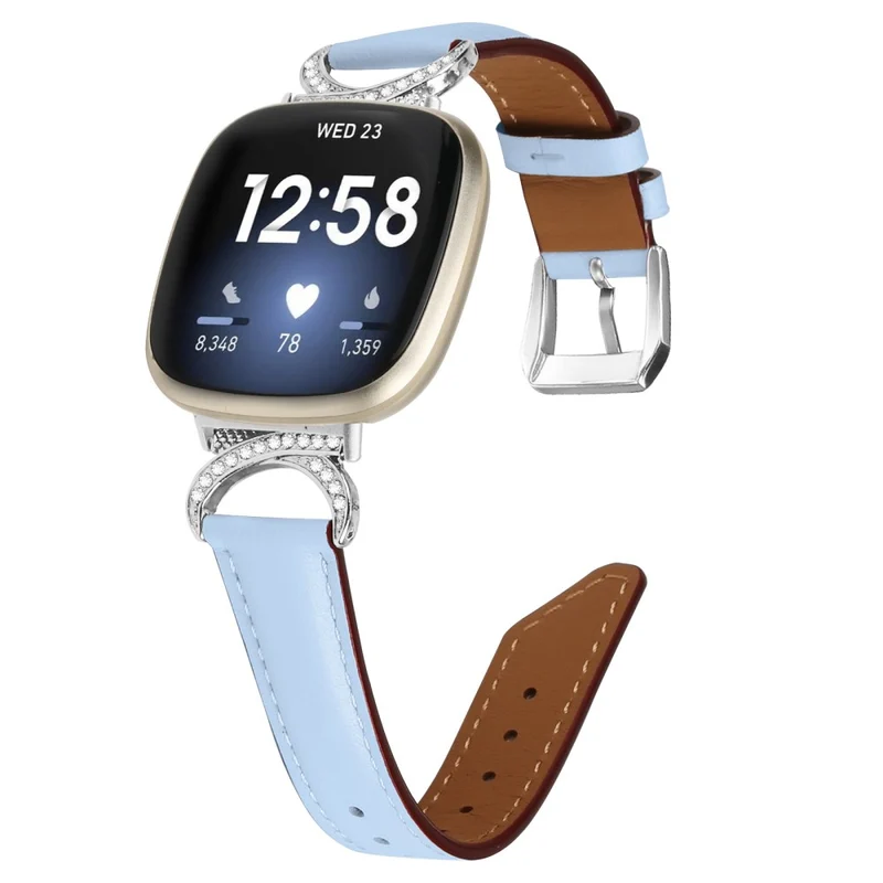 Klassisch Fitbit Smartwatch Kunstleder Universell Armband
