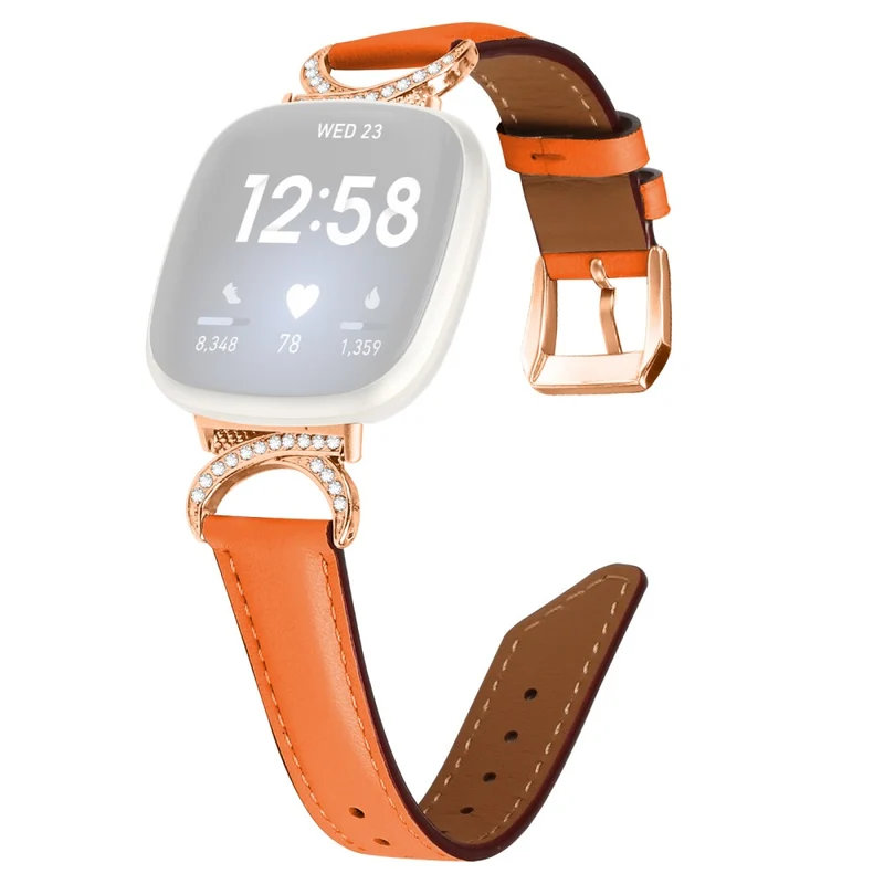 Exquisit Fitbit Smartwatch Kunstleder Universell Armband