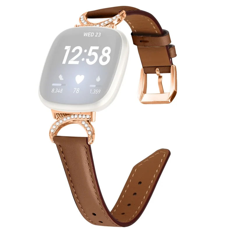 Exquisit Fitbit Smartwatch Kunstleder Universell Armband