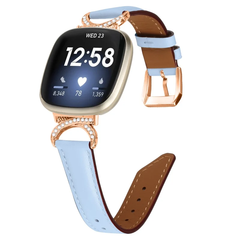 Exquisit Fitbit Smartwatch Kunstleder Universell Armband