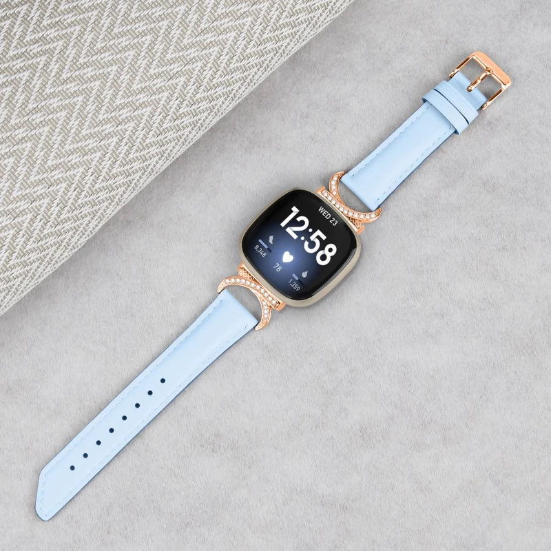 Exquisit Fitbit Smartwatch Kunstleder Universell Armband