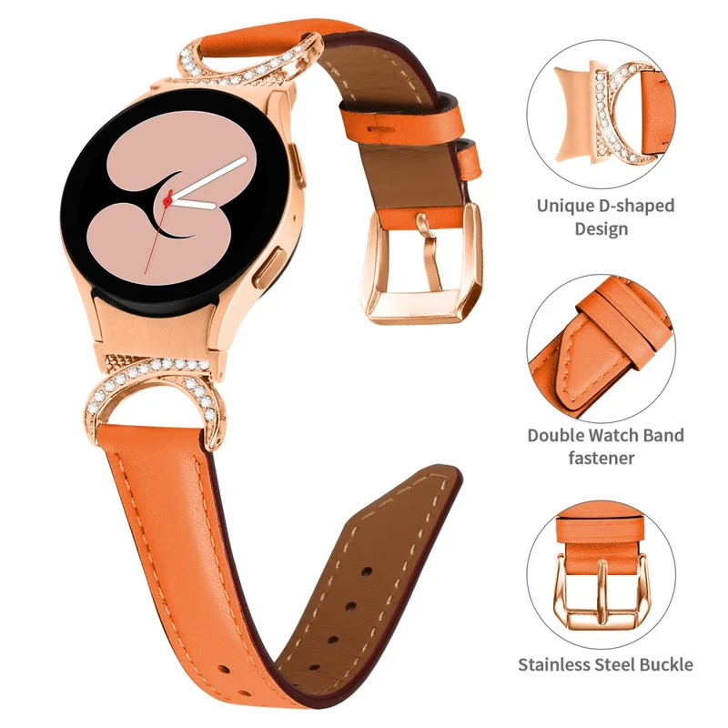 Zeitlos Samsung Smartwatch Kunstleder Universell Armband