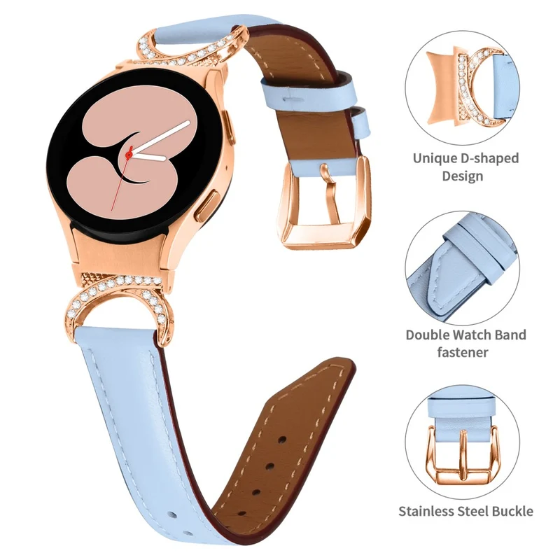 Zeitlos Samsung Smartwatch Kunstleder Universell Armband