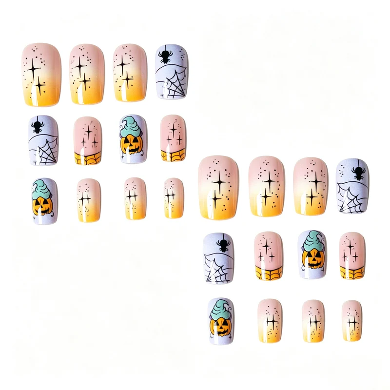 Halloween-Themed Künstlerischer Nagelkunst Kit