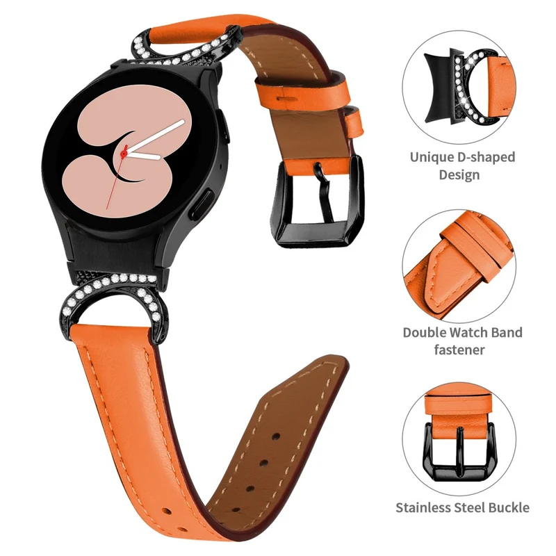 Stilvoll Samsung Smartwatch Kunstleder Universell Armband