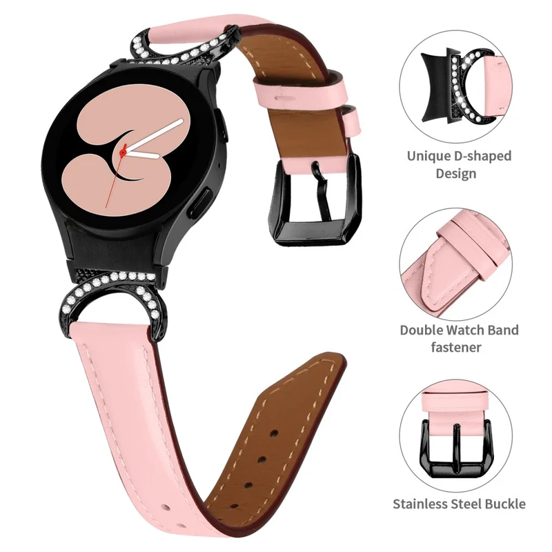 Stilvoll Samsung Smartwatch Kunstleder Universell Armband