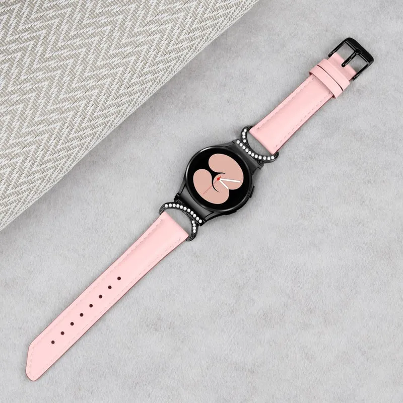 Stilvoll Samsung Smartwatch Kunstleder Universell Armband