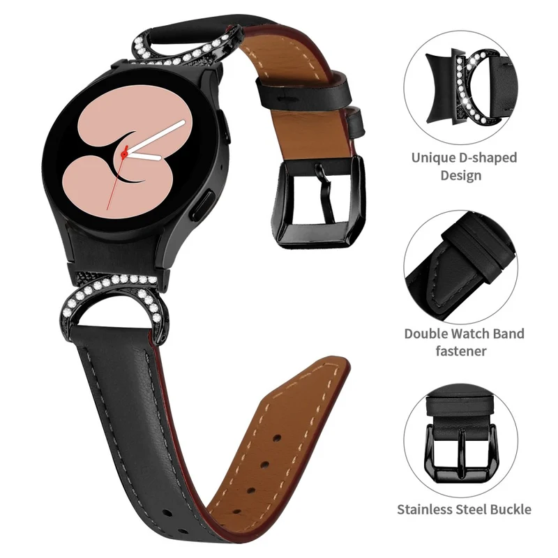 Stilvoll Samsung Smartwatch Kunstleder Universell Armband