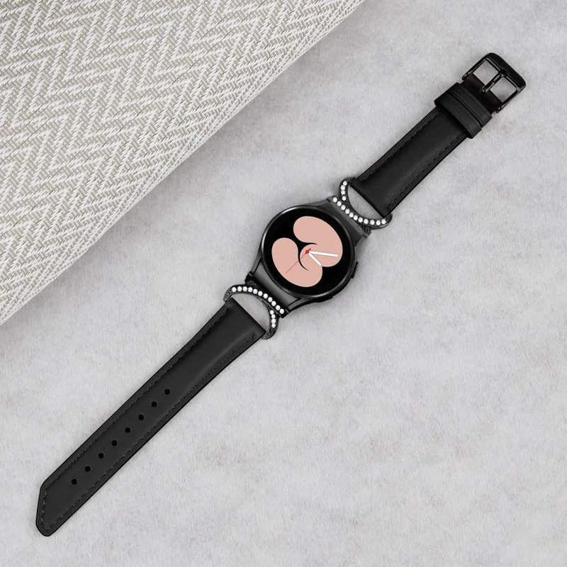 Stilvoll Samsung Smartwatch Kunstleder Universell Armband