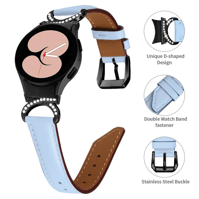 Stilvoll Samsung Smartwatch Kunstleder Universell Armband