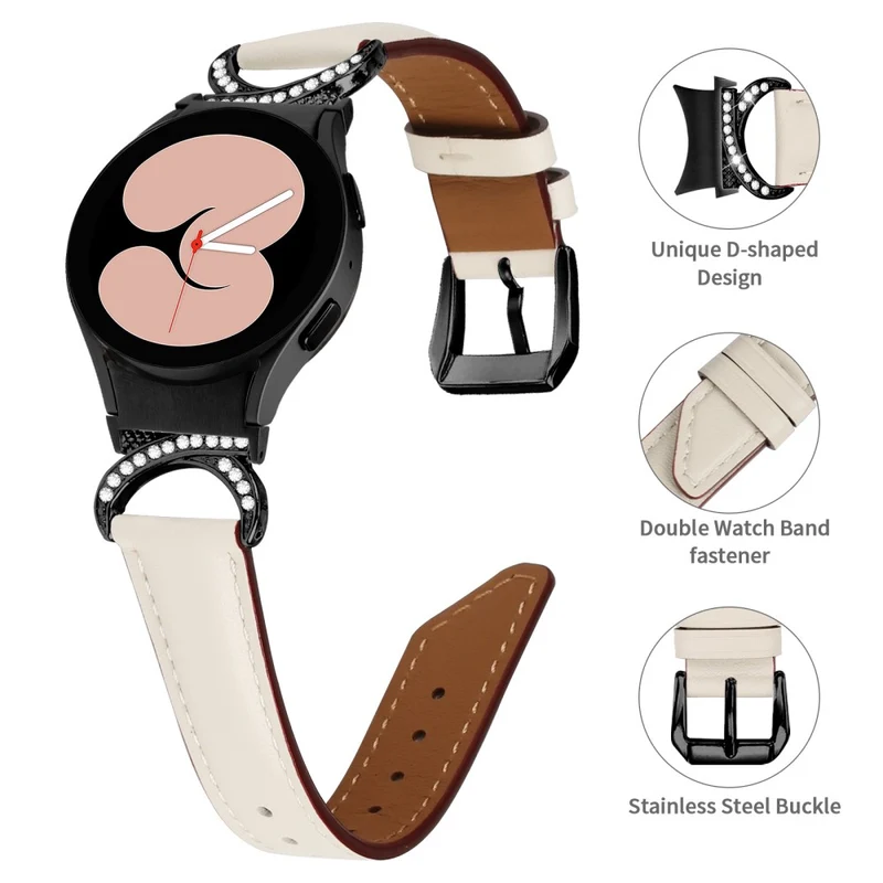 Stilvoll Samsung Smartwatch Kunstleder Universell Armband