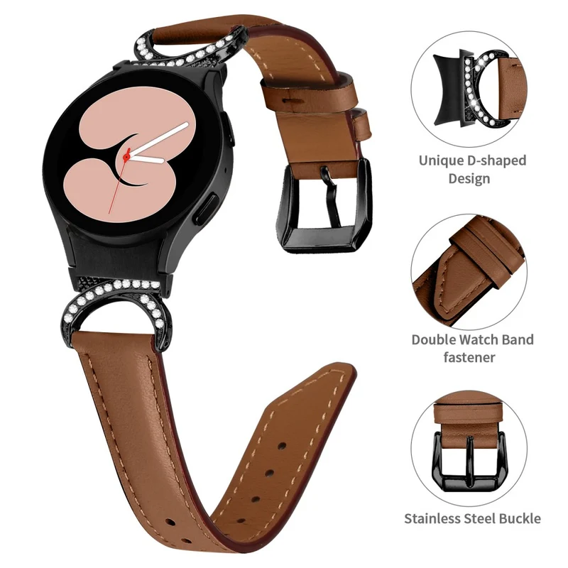 Stilvoll Samsung Smartwatch Kunstleder Universell Armband