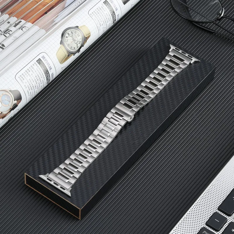 Stilvoll Apple Smartwatch Metall Universell Armband
