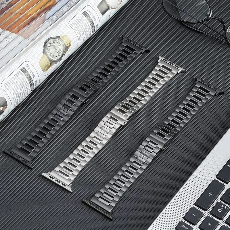 Sehr Angenehm Apple Smartwatch Metall Universell Armband