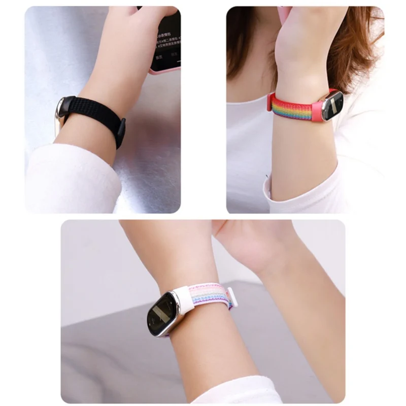 HAT PRINCE Xiaomi Smart Band 8 nylon strap with screen protector