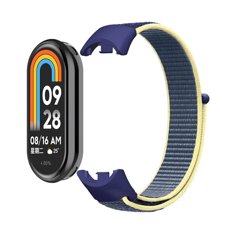 HAT PRINCE Xiaomi Smart Band 8 nylon strap with screen protector