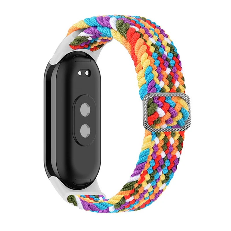 HAT PRINCE Xiaomi Smart Band 8 nylon braid strap with screen protector - Denim