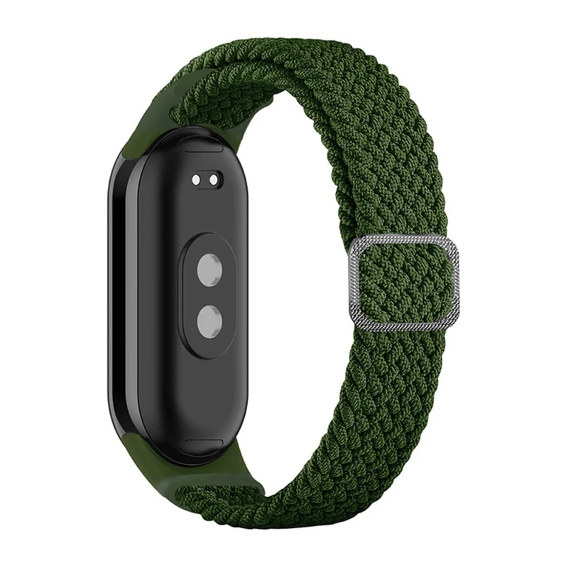 HAT PRINCE Xiaomi Smart Band 8 nylon braid strap with screen protector - Denim