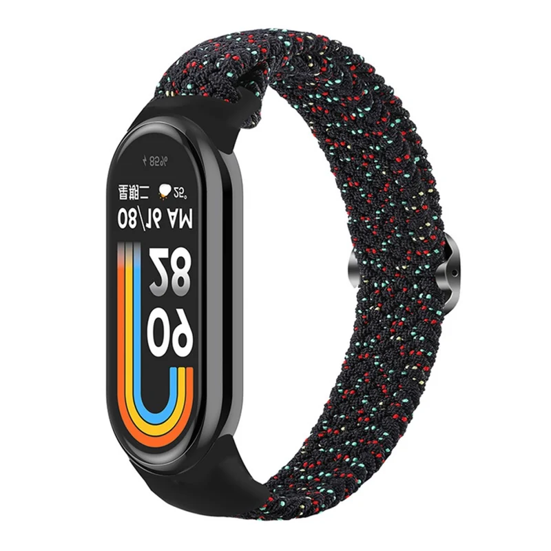 HAT PRINCE Xiaomi Smart Band 8 nylon braid strap with screen protector - Denim