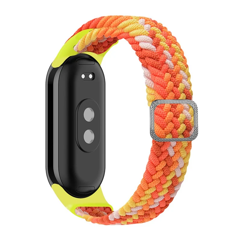 HAT PRINCE Xiaomi Smart Band 8 nylon braid strap with screen protector - Denim