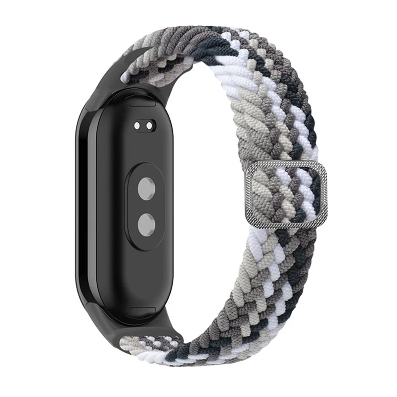 HAT PRINCE Xiaomi Smart Band 8 nylon braid strap with screen protector - Denim